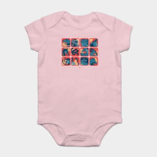 Chinese New Year Animal Signs Baby Bodysuit